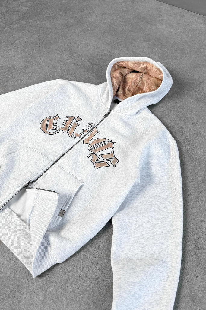 Chaos Real-Tree Camo Hoodie - Grey