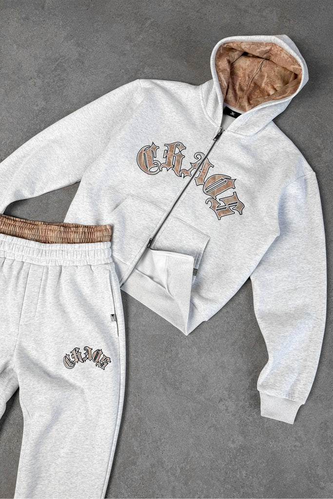 Chaos Real-Tree Camo Hoodie - Grey