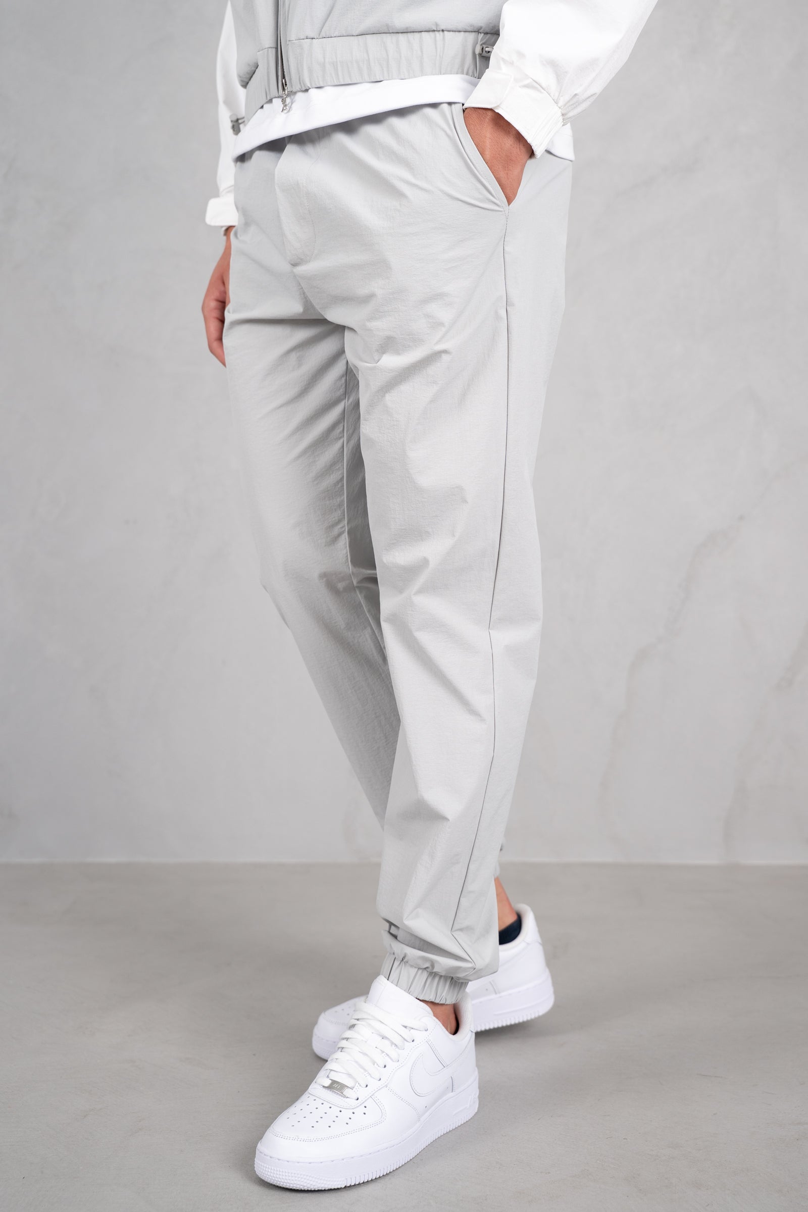 Crinkle Tech Pant - Grey