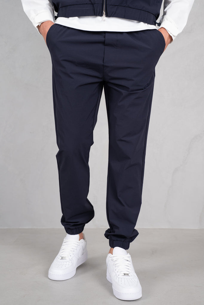 Crinkle Tech Pant - Navy