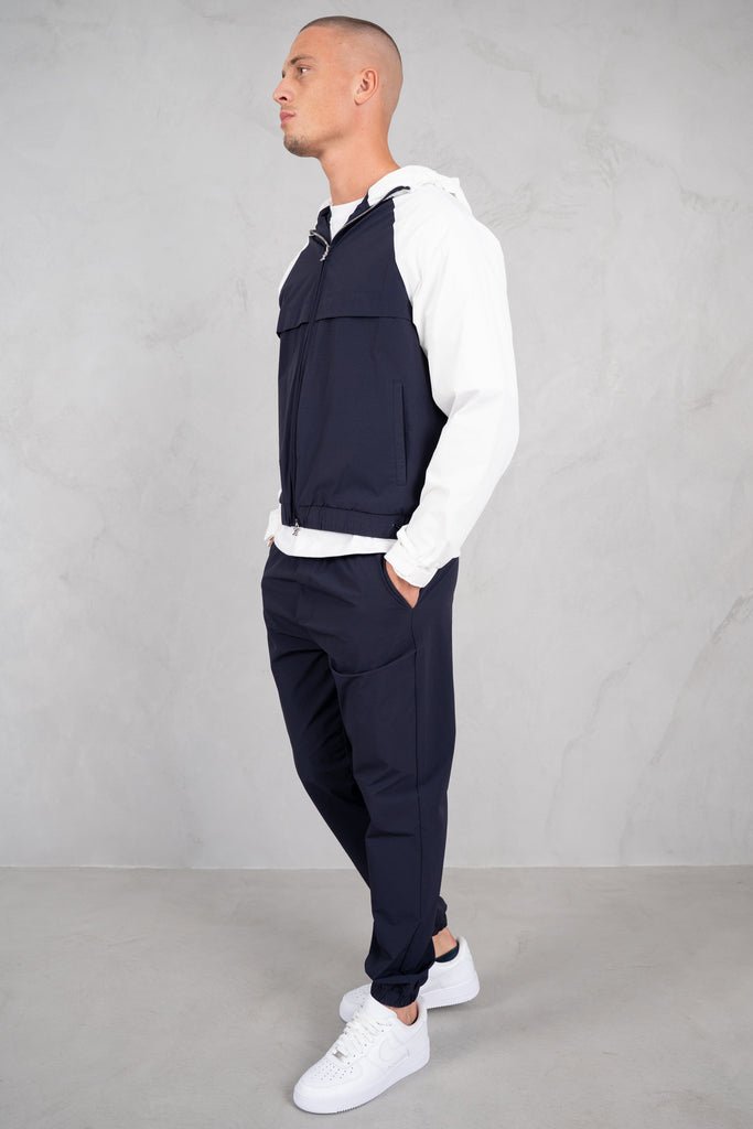 Crinkle Tech Pant - Navy