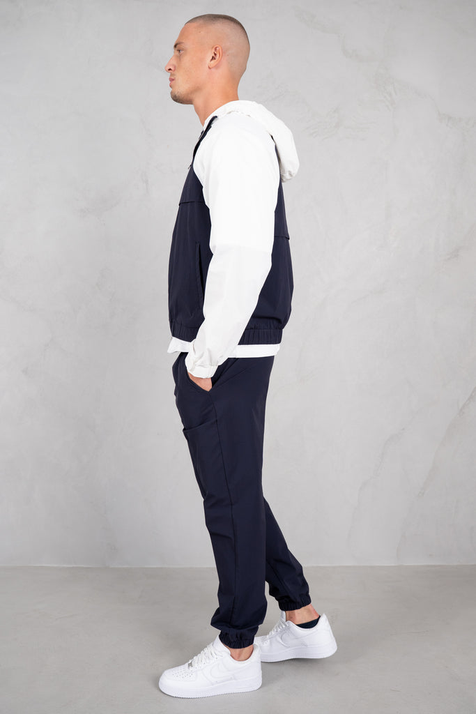 Crinkle Tech Pant - Navy