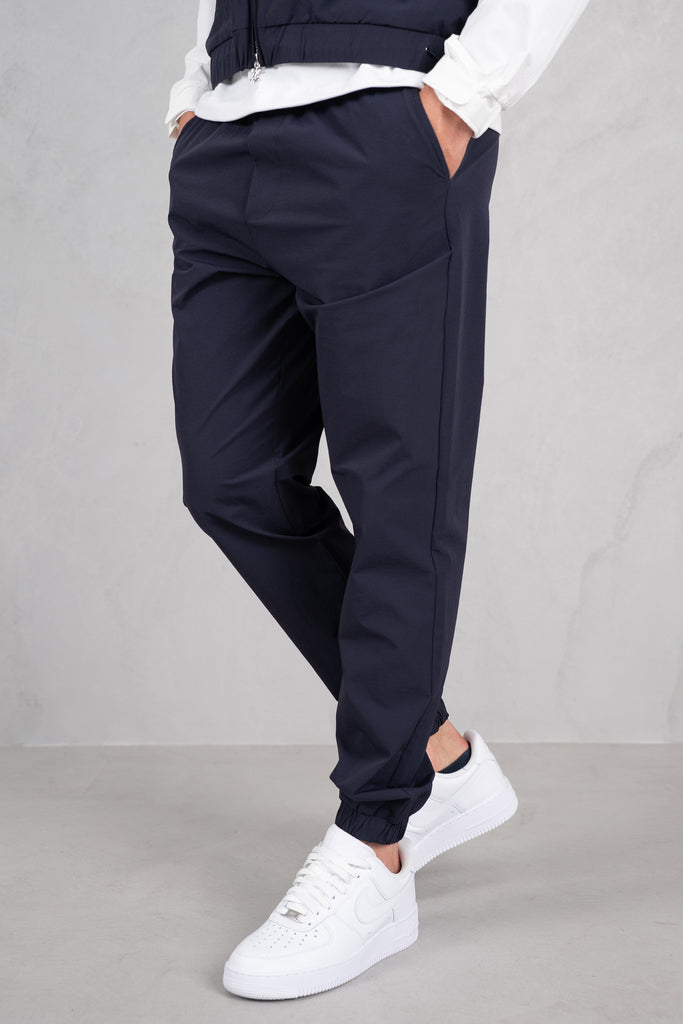 Crinkle Tech Pant - Navy