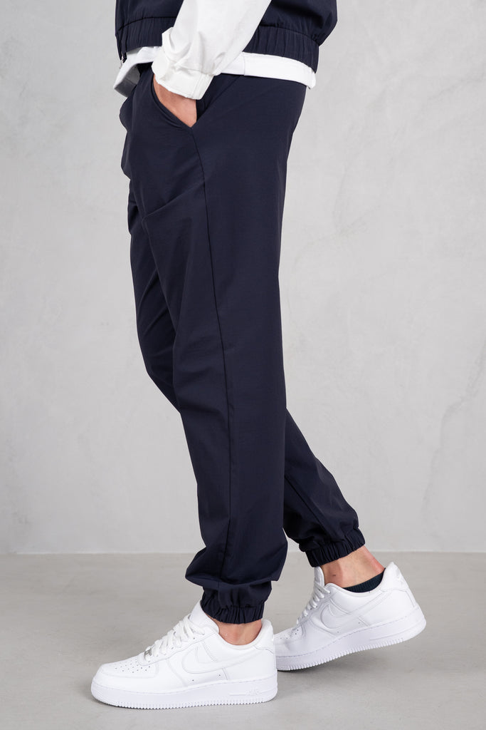 Crinkle Tech Pant - Navy