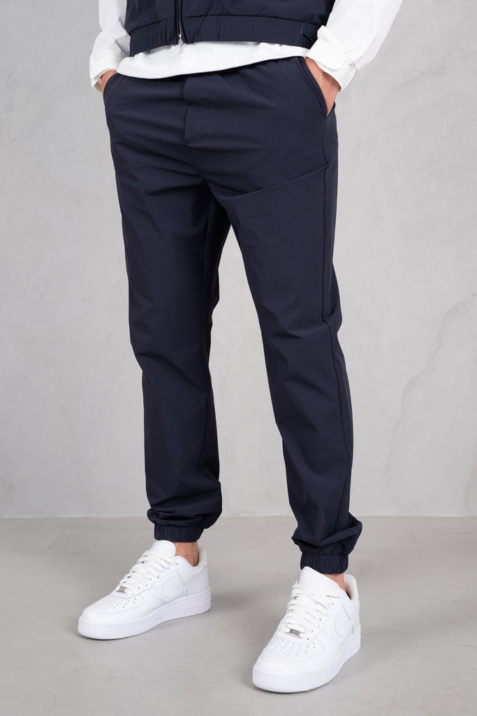 Crinkle Tech Pant - Navy
