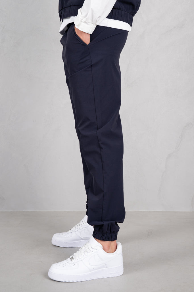 Crinkle Tech Pant - Navy
