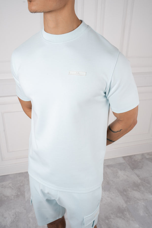 Day To Day Slim Fit Twin Set - Pastel Blue