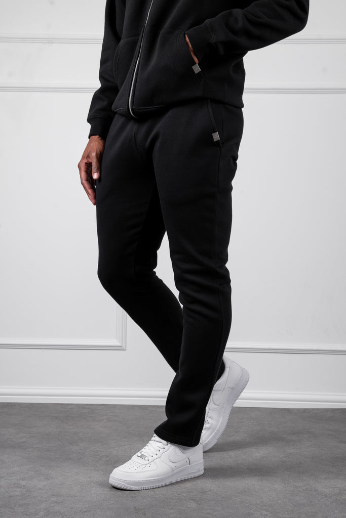 Straight Leg Jogger - Black