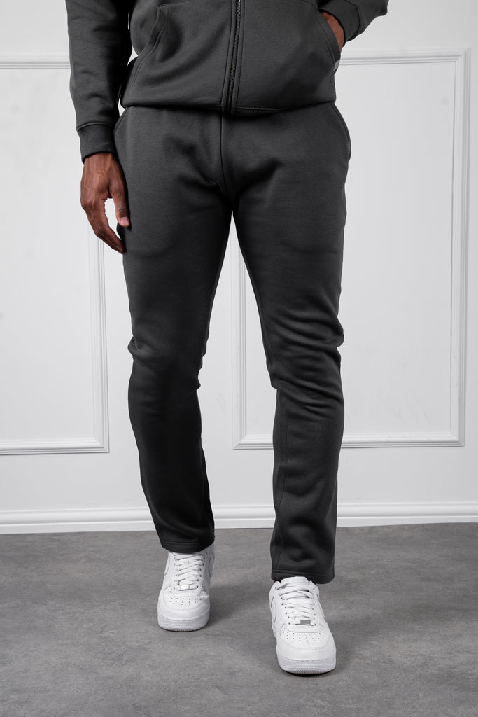 Straight Leg Jogger - Charcoal