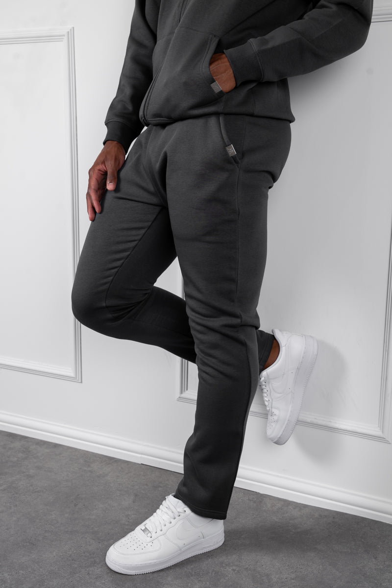 Straight Leg Jogger - Charcoal