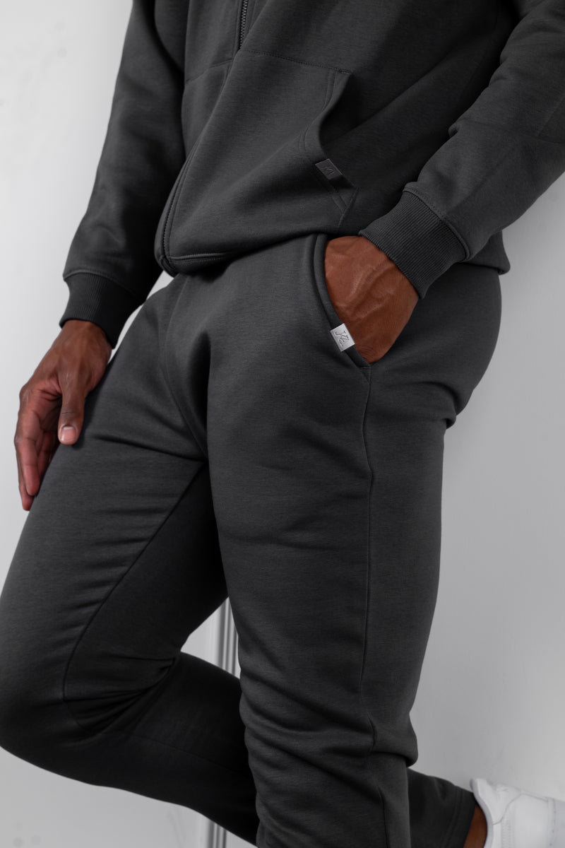 Straight Leg Jogger - Charcoal