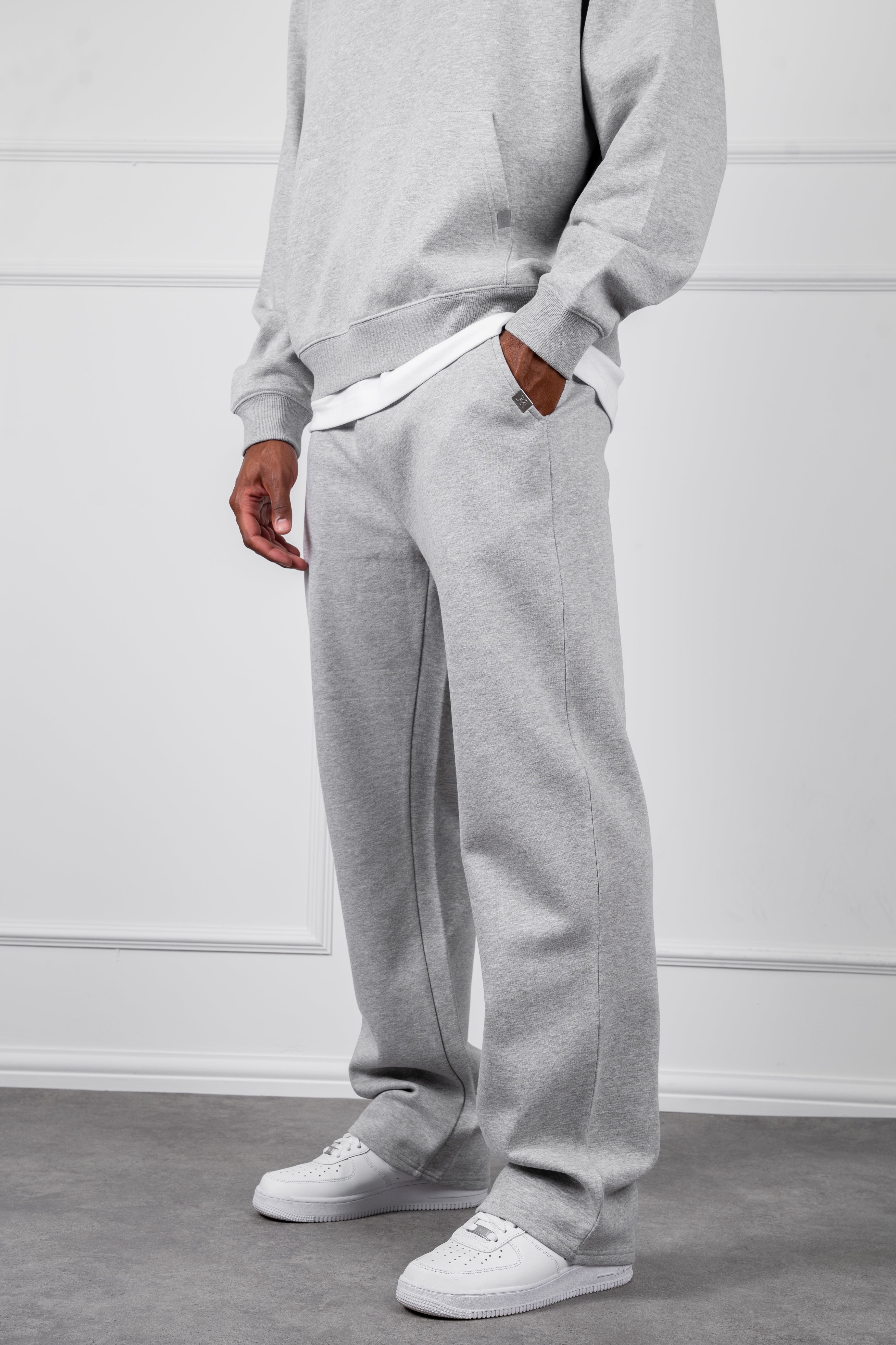 Relaxed Fit Jogger - Grey Marl