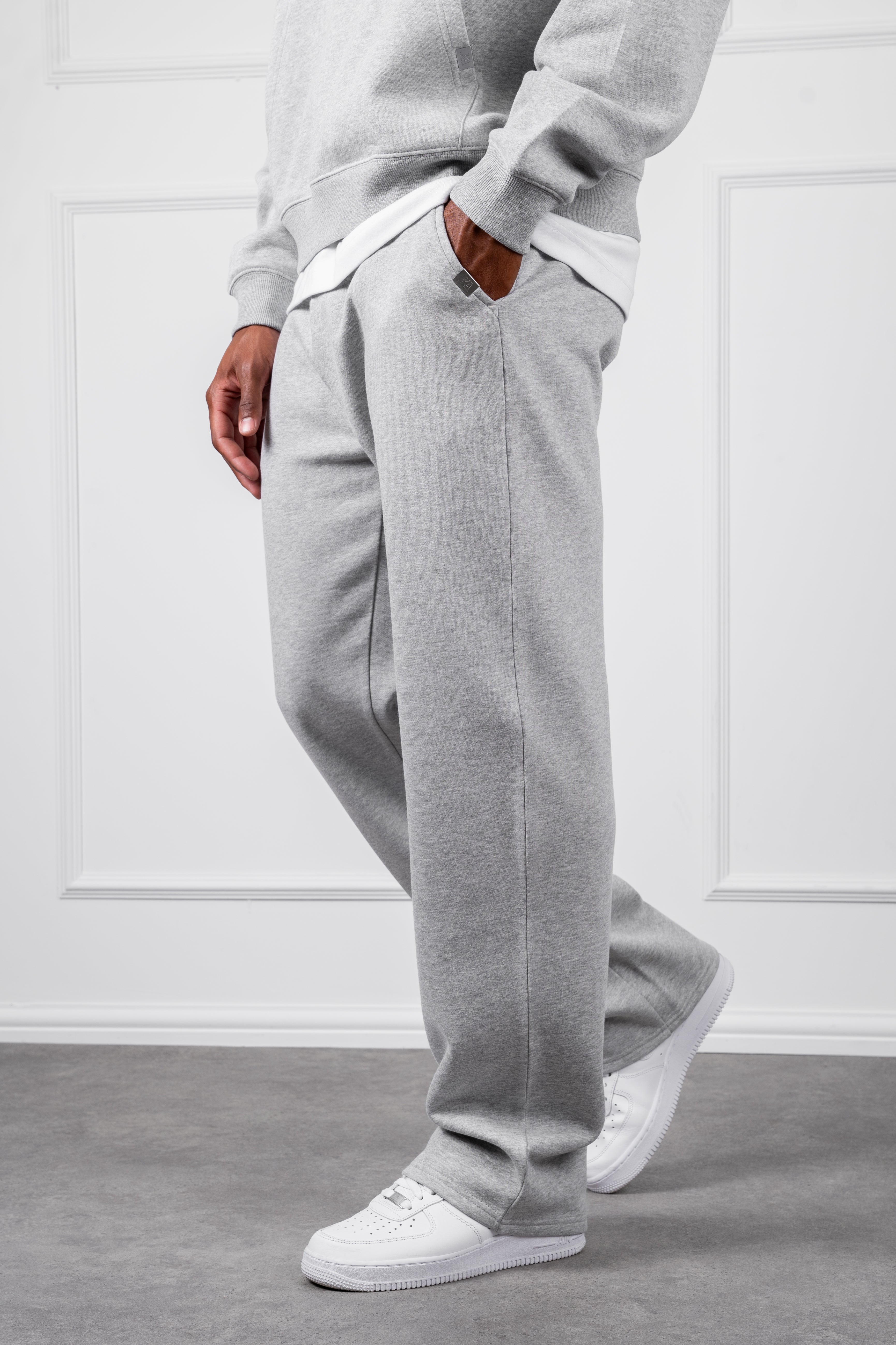 Relaxed Fit Jogger - Grey Marl