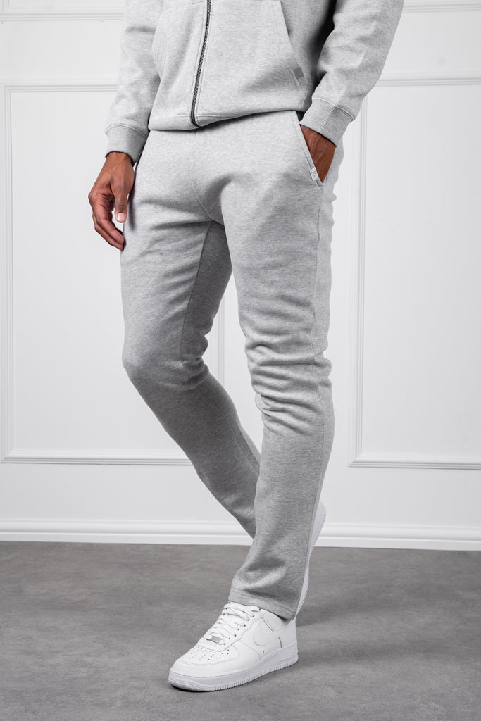 Straight Leg Jogger - Grey Marl