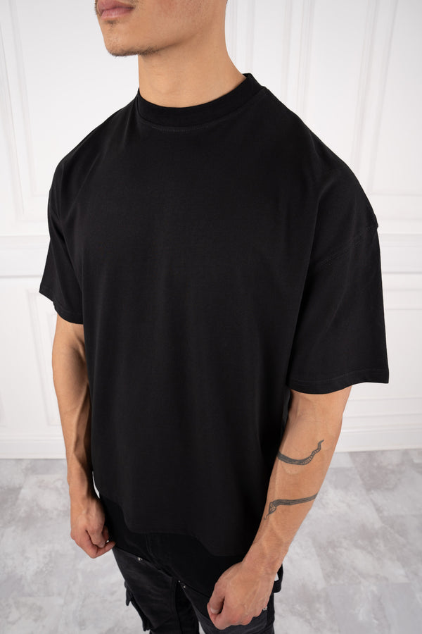 Day To Day Oversized T-Shirt - Black