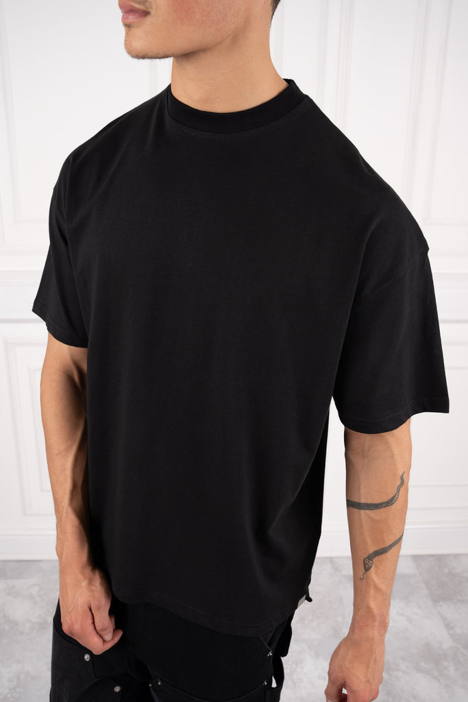 Day To Day Oversized T-Shirt - Black