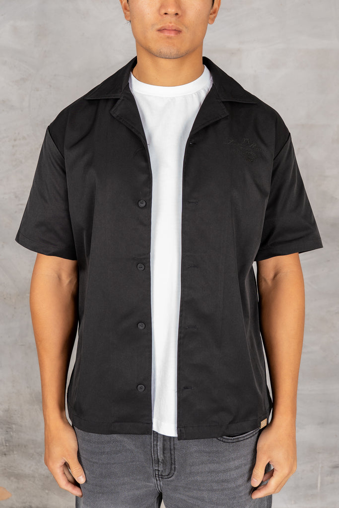 Caterina Resort Shirt - Black