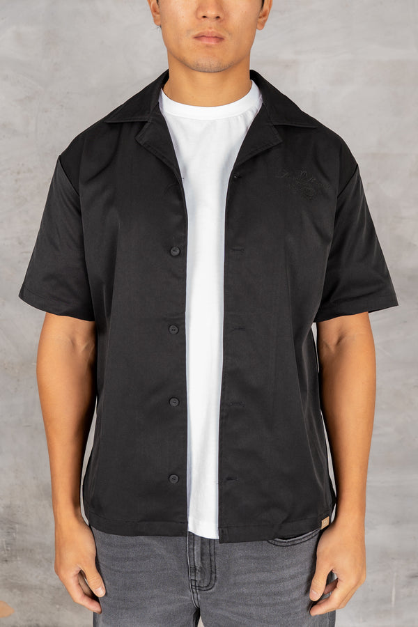 Caterina Resort Shirt - Black