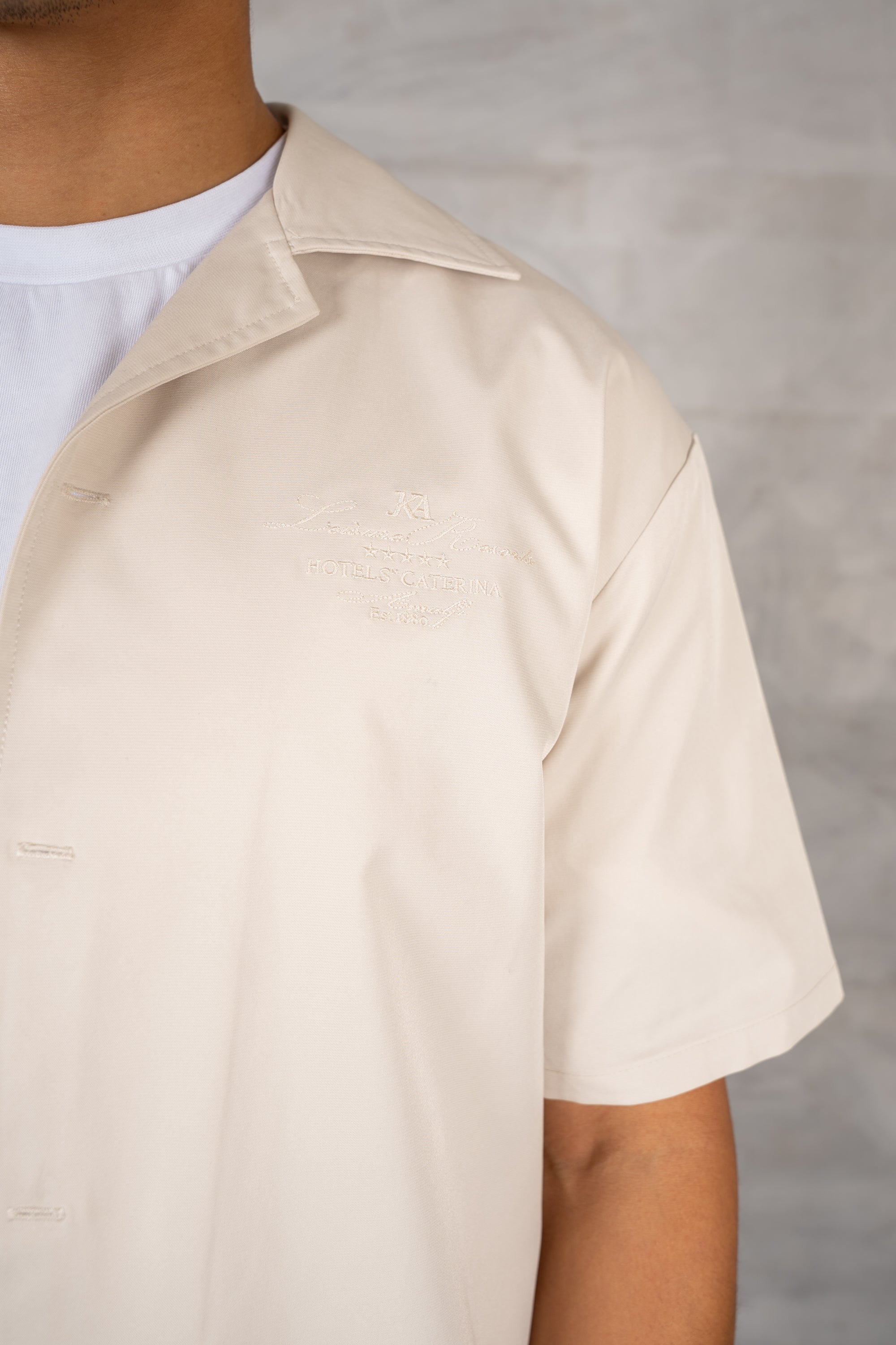 Caterina Resort Shirt - Stone