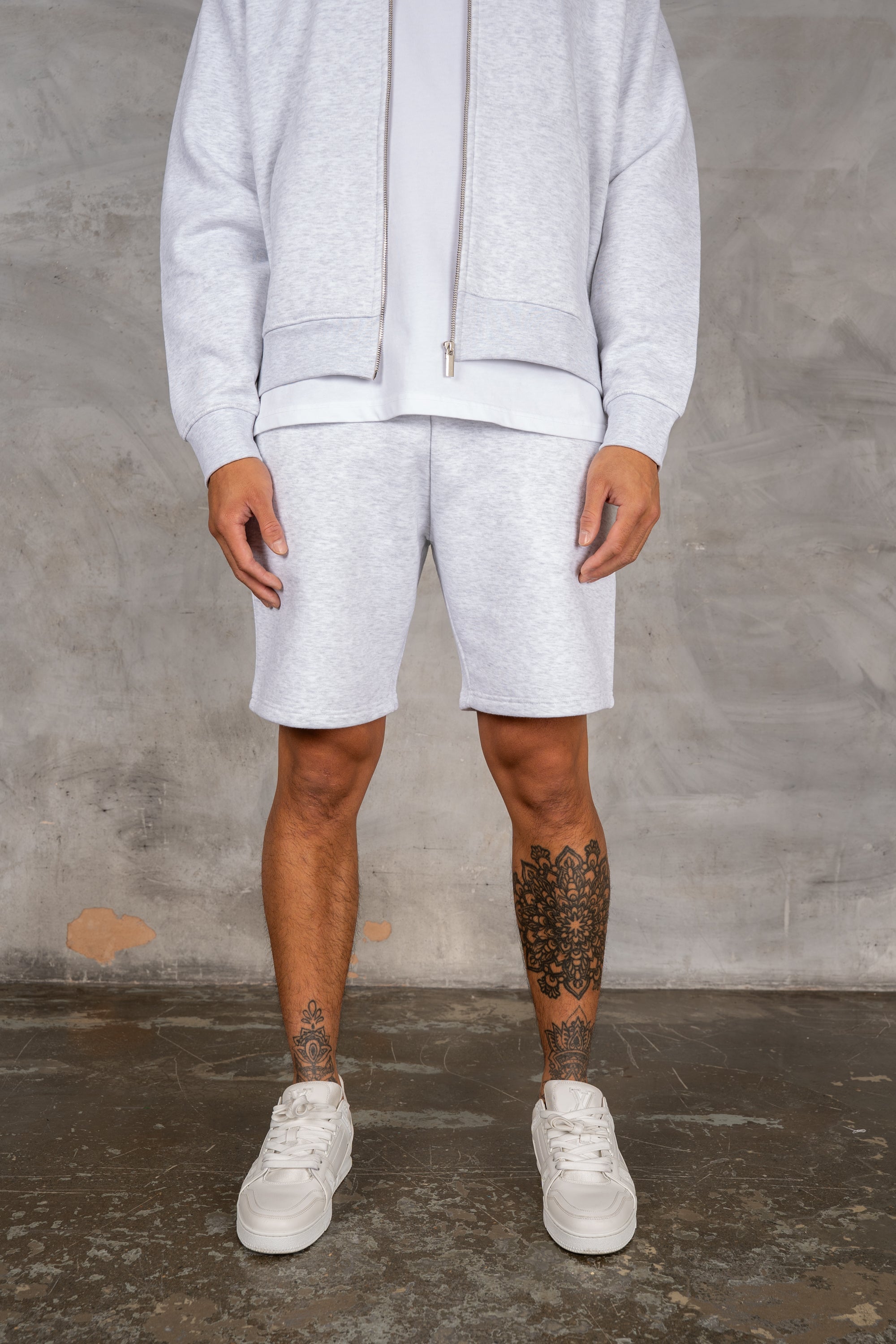 Relaxed Fit Shorts - Grey