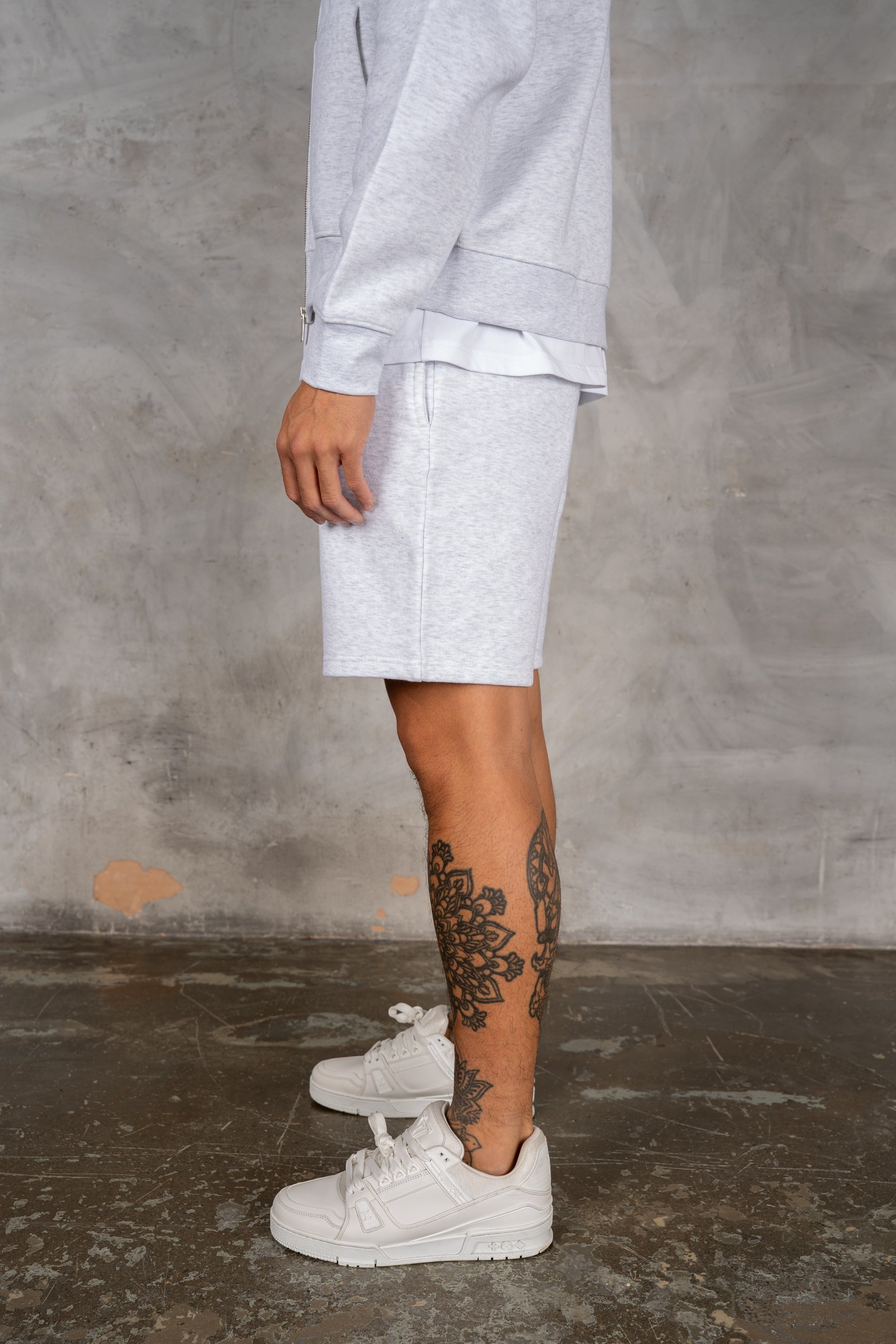 Relaxed Fit Shorts - Grey