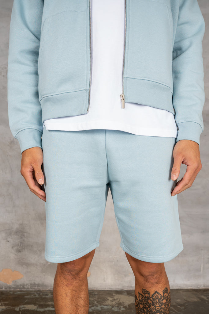 Relaxed Fit Shorts - Light Blue