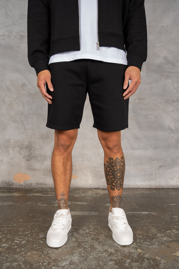 Relaxed Fit Shorts - Black