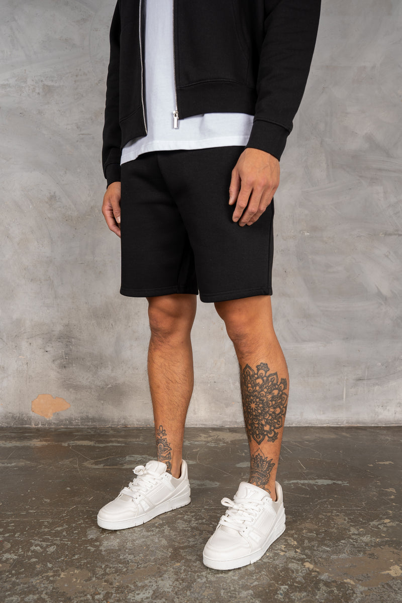 Relaxed Fit Shorts - Black