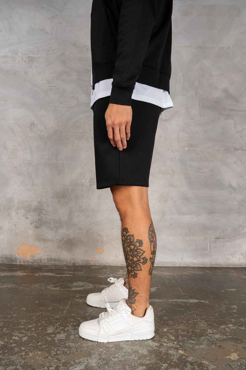 Relaxed Fit Shorts - Black