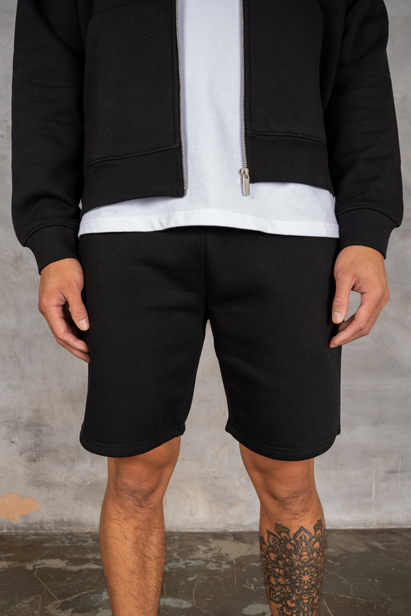 Relaxed Fit Shorts - Black