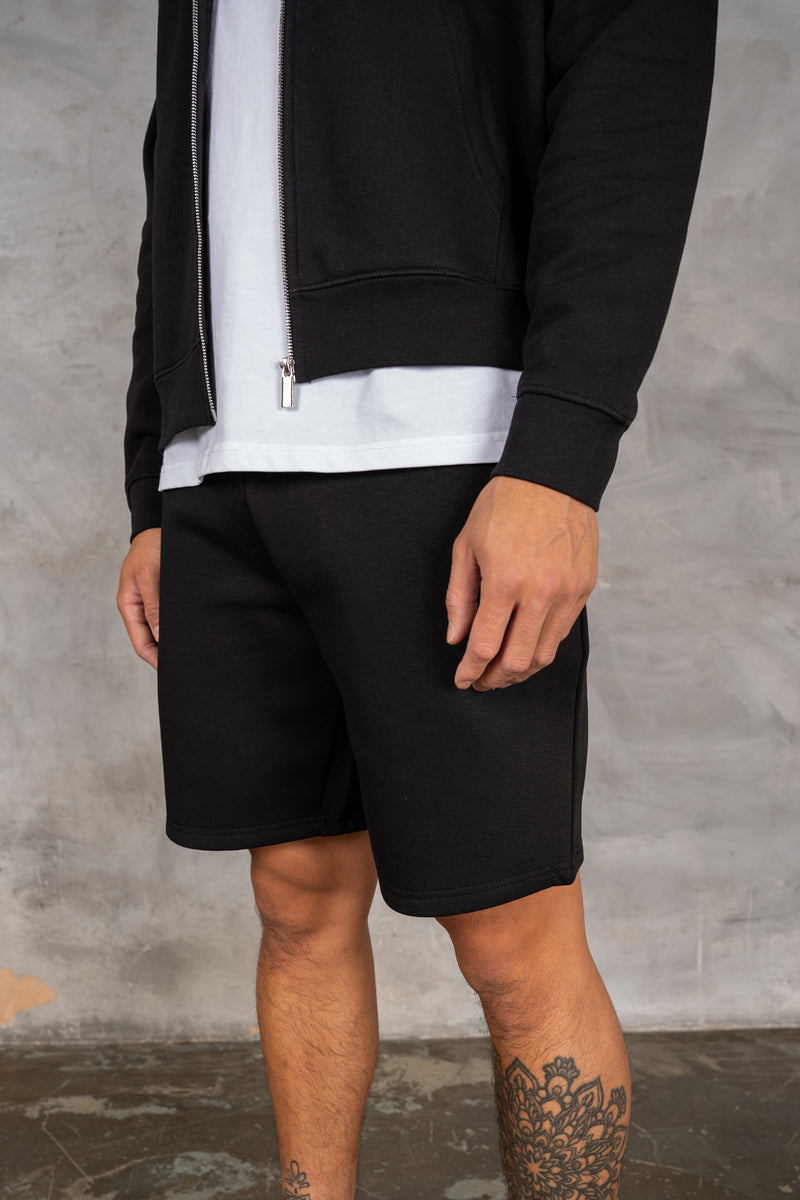 Relaxed Fit Shorts - Black