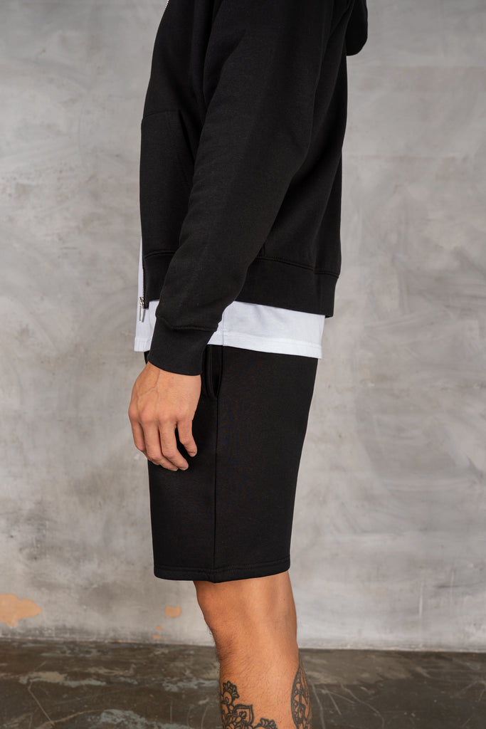 Relaxed Fit Shorts - Black