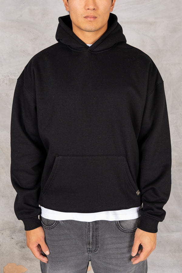 Dead or Alive Puff Print Hoodie - Black