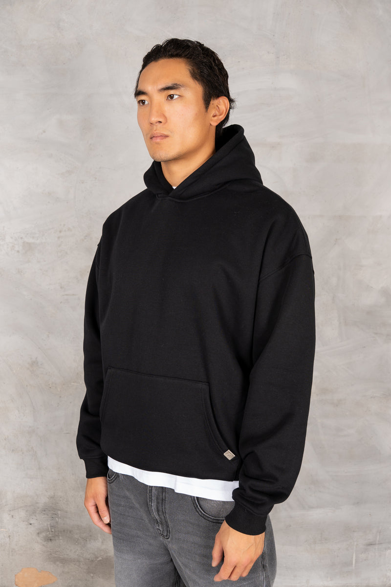 Dead or Alive Puff Print Hoodie - Black
