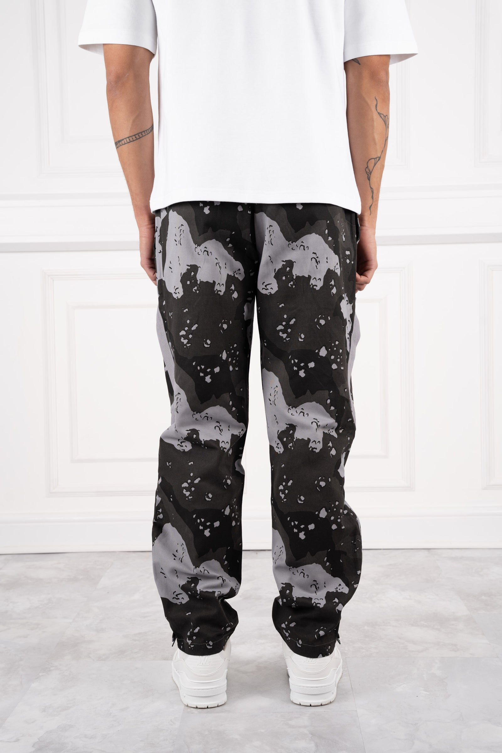 Heavy Duty Camo Cargo - Grey – JK Attire