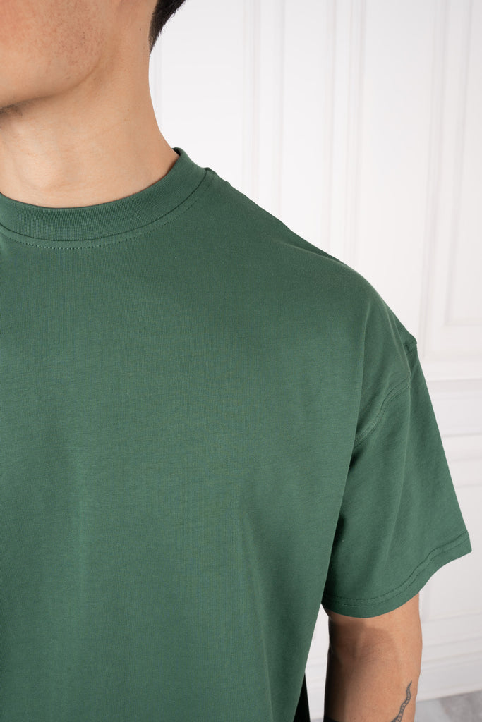 Day To Day Oversized T-Shirt - Forest Green