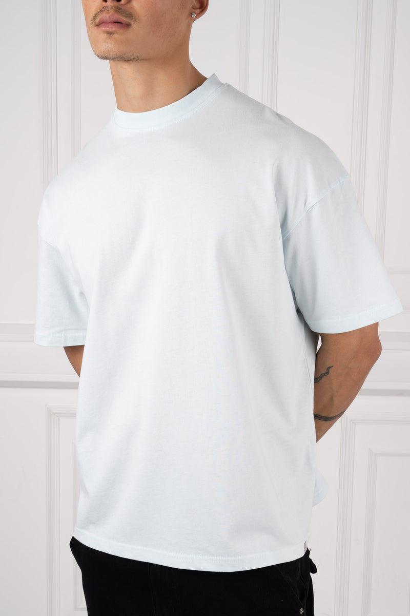 Day To Day Oversized T-Shirt - Pale Blue