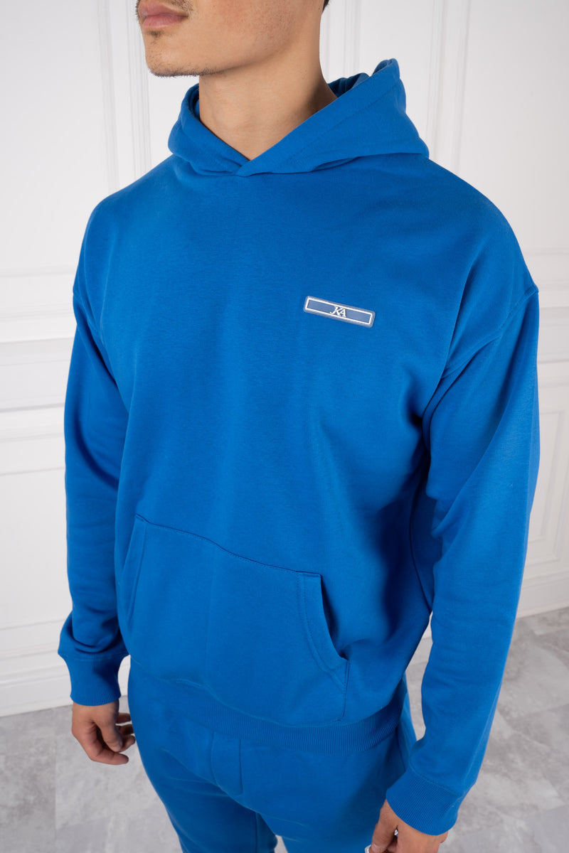 Day To Day Slim Fit Full Tracksuit - Cobalt Blue