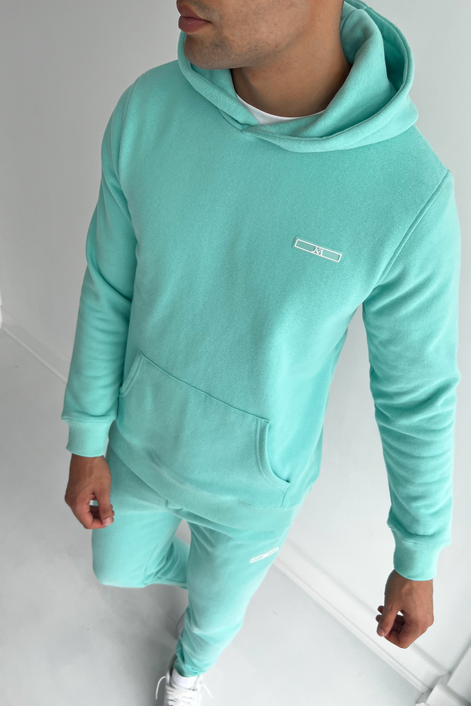 Day To Day Slim Fit Full Tracksuit - Mint