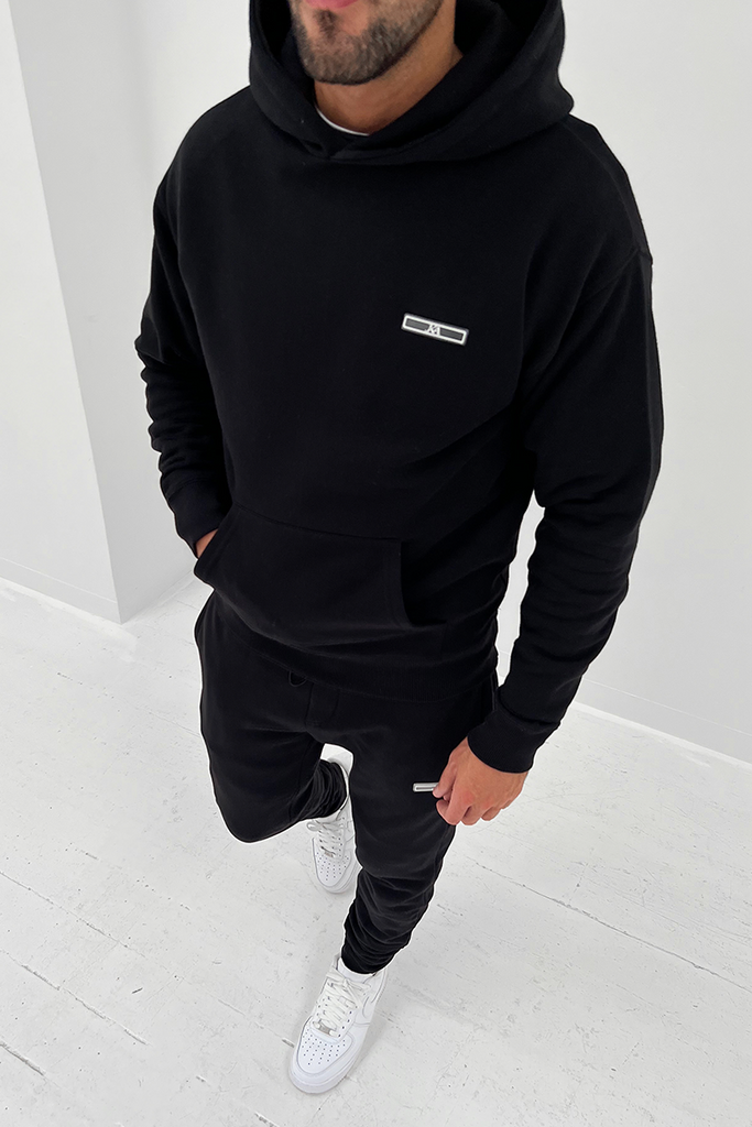 Day To Day Slim Fit Hoodie - Black