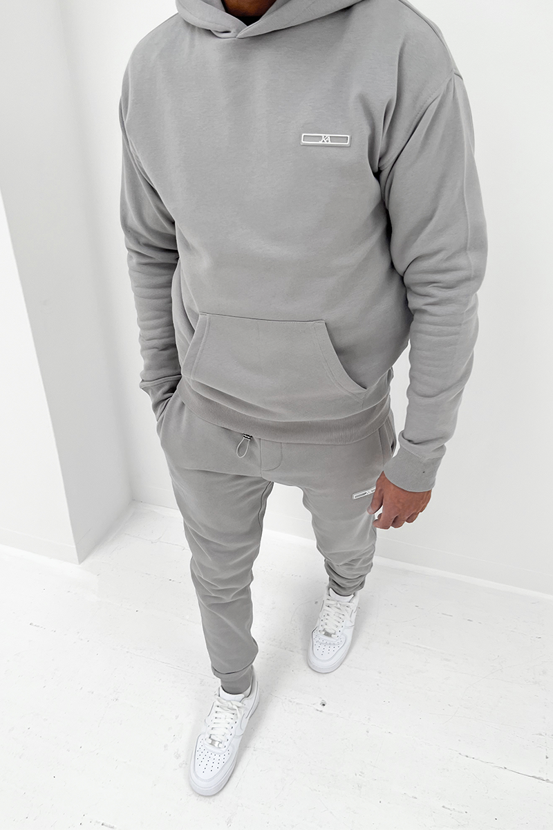 Day To Day Slim Fit Hoodie - Grey