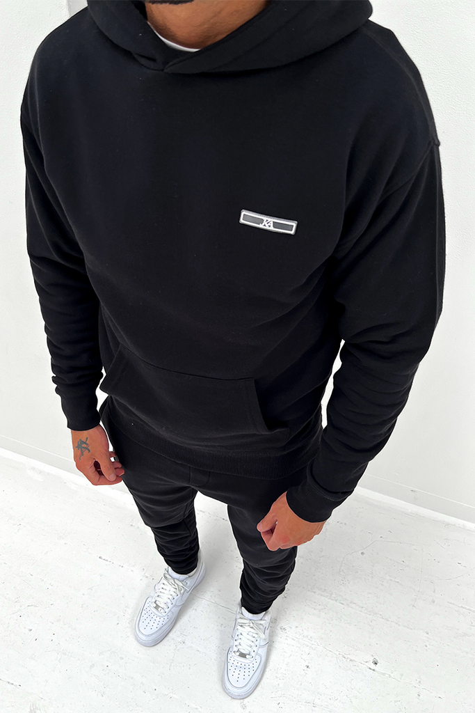 Day To Day Slim Fit Hoodie - Black