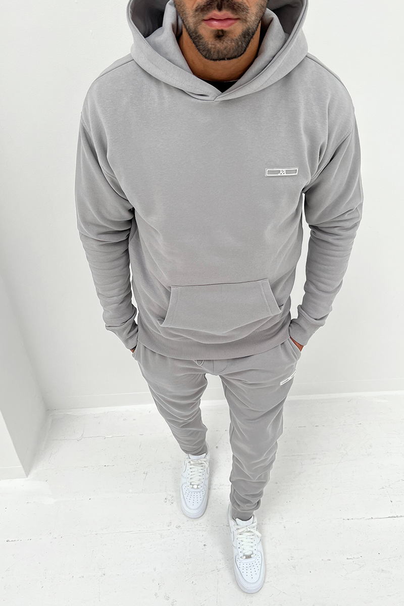 Day To Day Slim Fit Hoodie - Grey