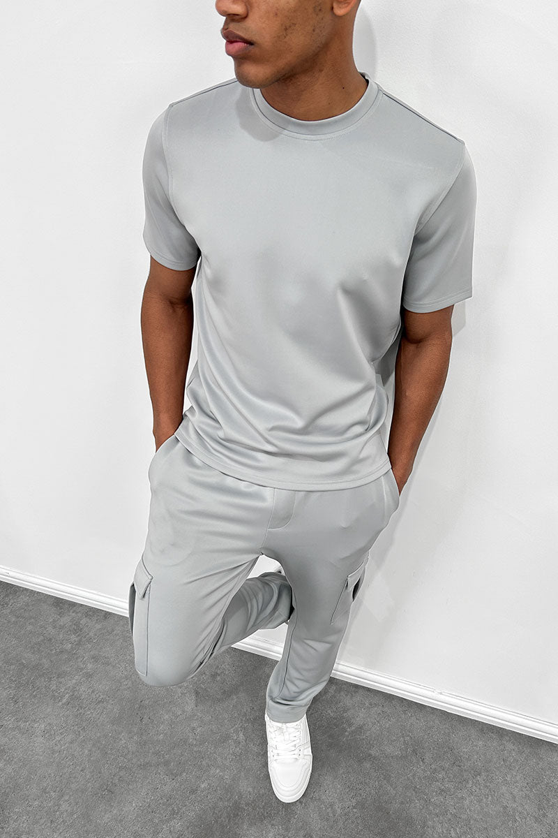 Day To Day Scuba Slim Fit T-Shirt - Grey