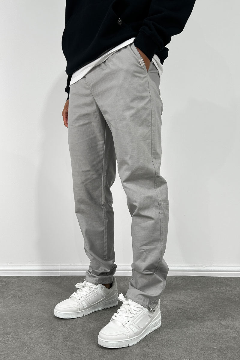 Essential Ripstop Straight Leg Cargo Pant - Grey