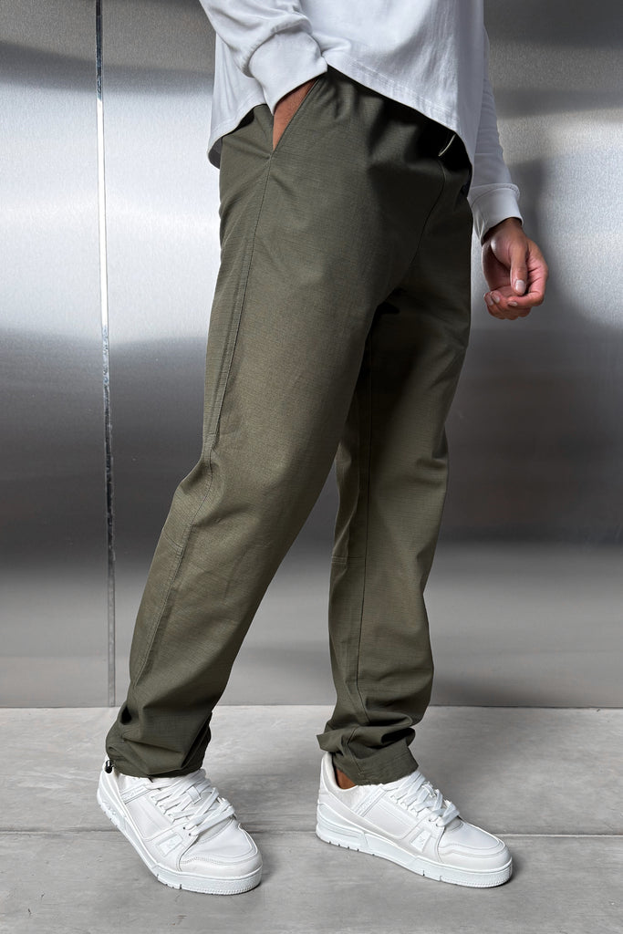 Essential Ripstop Straight Leg Cargo Pant - Khaki