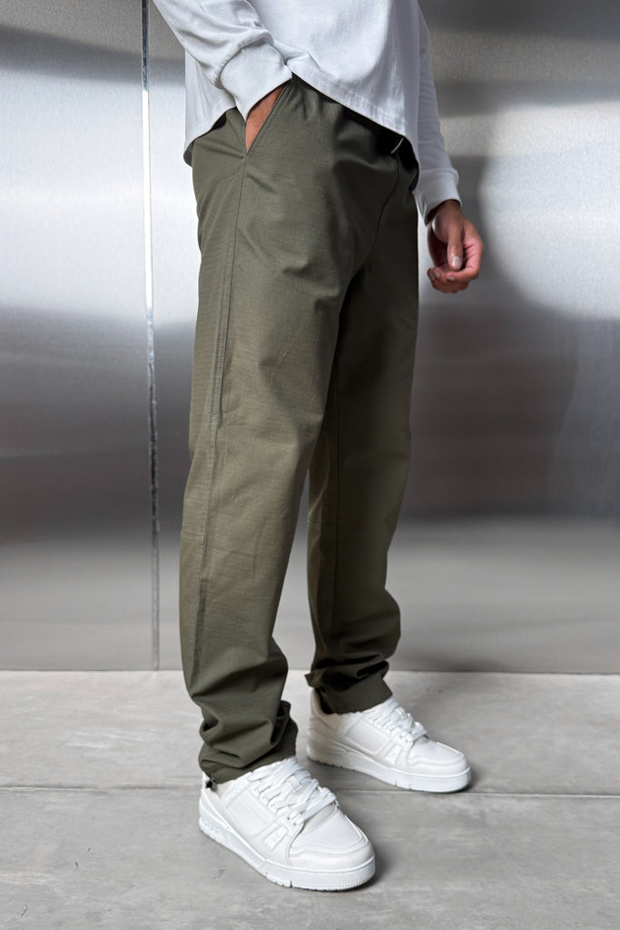 Essential Ripstop Straight Leg Cargo Pant - Khaki