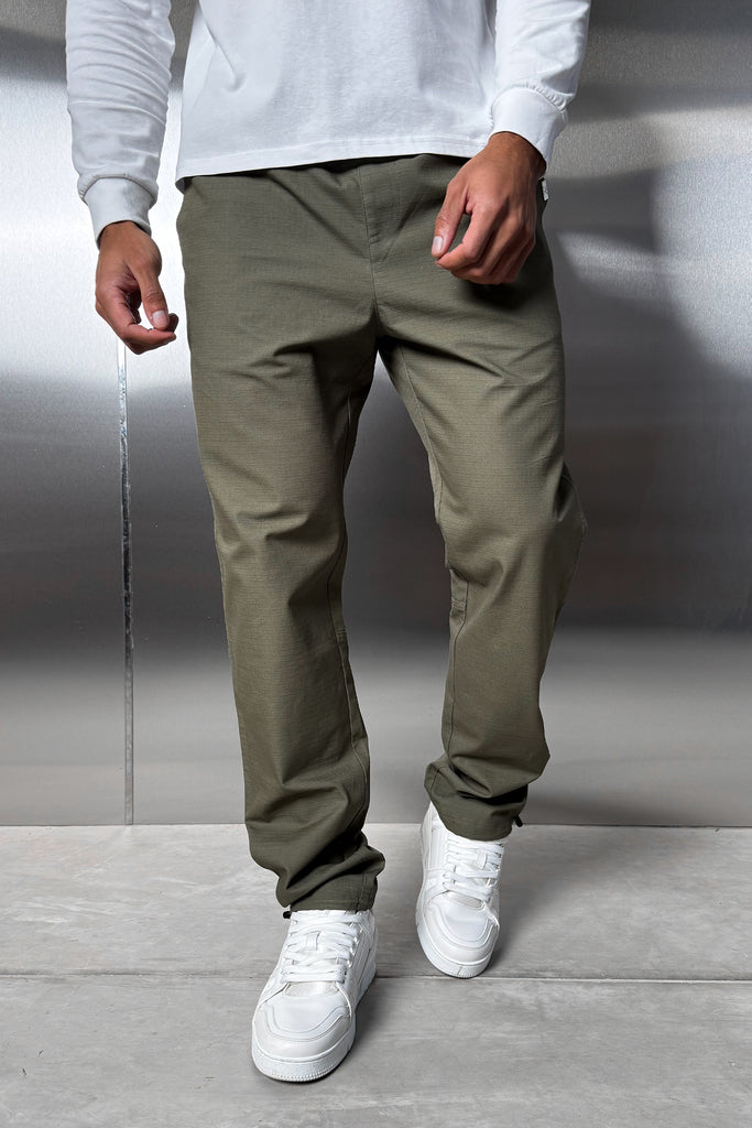 Essential Ripstop Straight Leg Cargo Pant - Khaki