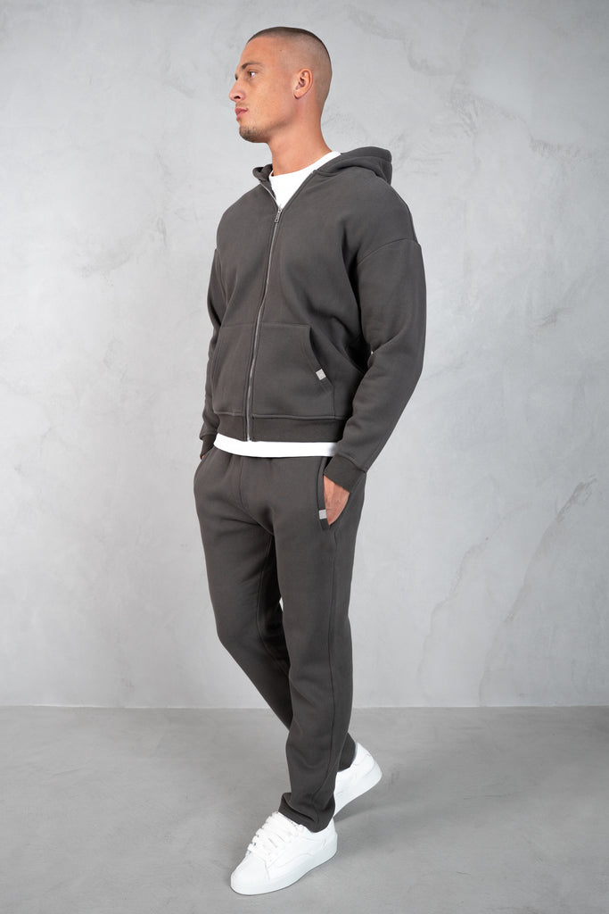 Essential Straight Leg Jogger - Charcoal