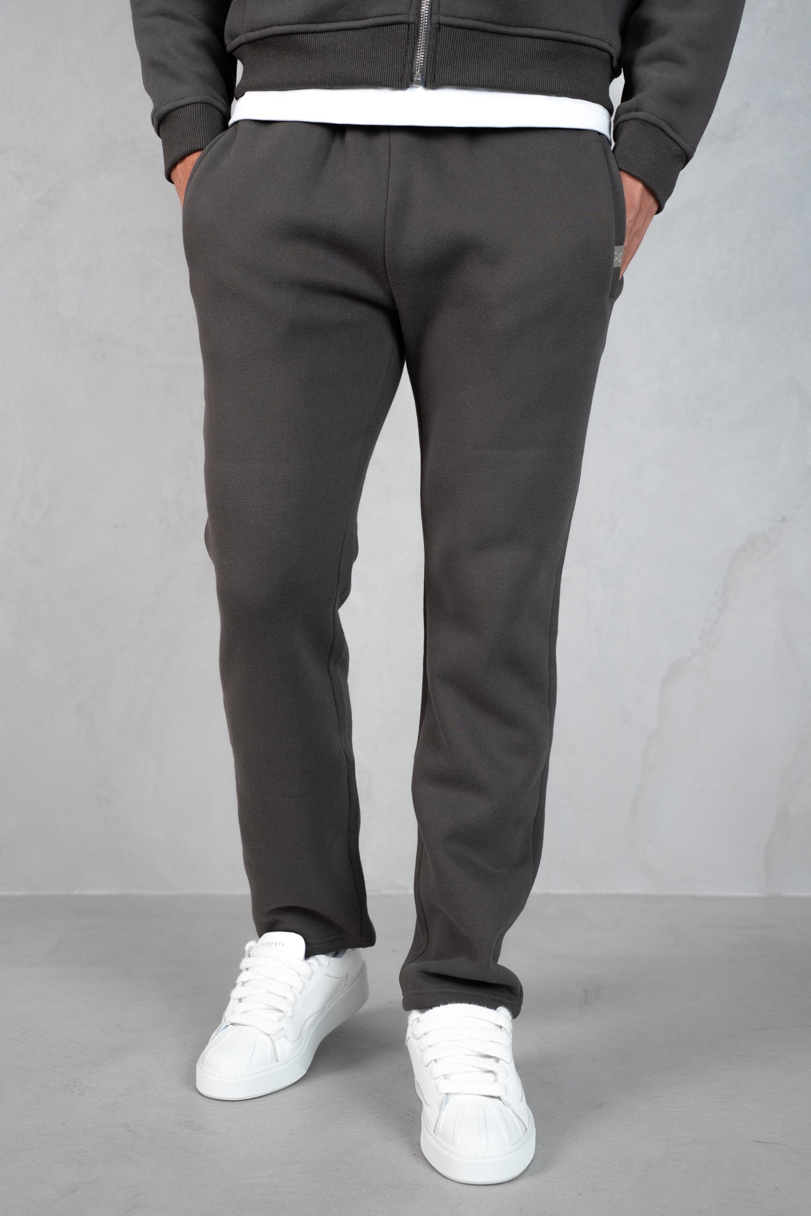 Essential Straight Leg Jogger - Charcoal